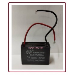 CAPACITORS CBB61 APPLIANCE MOTOR CAPACITOR 6uf 450VAC 50/60HZ