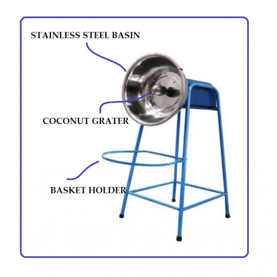 COCONUT GRINDER MACHINE C/W MOTOR COCONUT GRINDER MACHINE C/W MOTOR