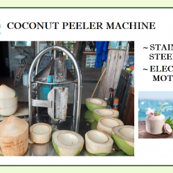 COCONUT PEELING MACHINE