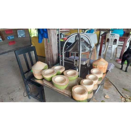 COCONUT PEELING MACHINE