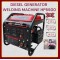 DIESEL GENERATOR WELDING MACHINE HP5500 GW210 (4.5KW/230V/50HZ/10Liter)