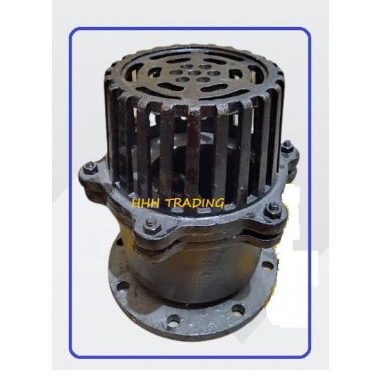 CAST IRON FOOT VALVE 8 INCH, 10 INCH, 12 INCH