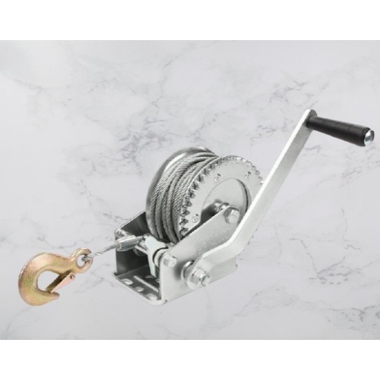 HAND WINCH FD-C2000 33" STEEL WIRE ROPE