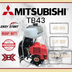 MITSUBISHI BRUSH CUTTER TB43 C/W STD ACCS / MESIN RUMPUT / GRASS CUTTER / MESIN POTONG RUMPUT