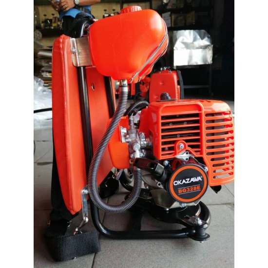 OKAZAWA BACKPACK BRUSH CUTTER BG328E