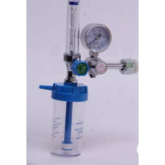 OXYGEN PRESSURE REGULATOR INHALER GAUGE PRESSURE