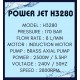 POWER JET H3280 HIGH PRESSURE CLEANER WASHER 2500W 170BAR