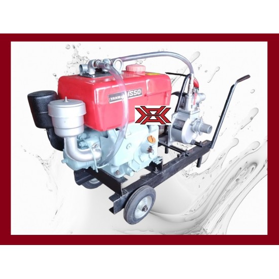 RECOND / SECONDHAND YANMAR DIESEL ENGINE NS50 C/W PUMP 2 INCH