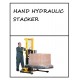 HAND HYDRAULIC STACKER 1 TON