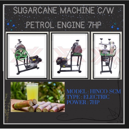 HINCO MESIN TEBU / HINCO SUGAR CANE MACHINE C/W 7HP ENGINE