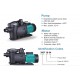 LEO XKP 1604 SWIMMING POOL PUMP