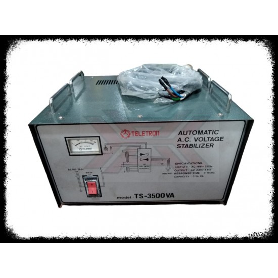 TELETRON AUTOMATIC AC VOLTAGE STABILIZER (TS-3500VA)