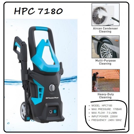TSUNAMI HIGH PRESSURE CLEANER HPC7180