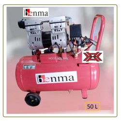 AIR COMPRESSOR BENMA KWU 750 PORTABLE OILLESS C/W MOTOR (50 LITER)