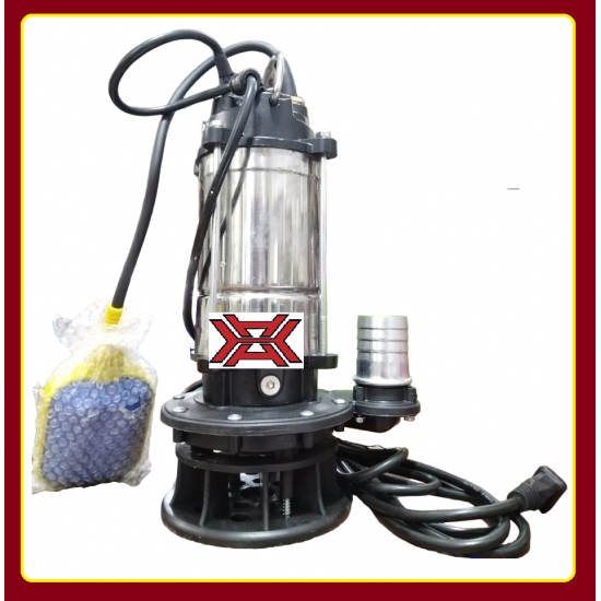 HINCO HEAVY DUTY STAINLESS STEEL SUBMERSIBLE PUMP 750 WATT