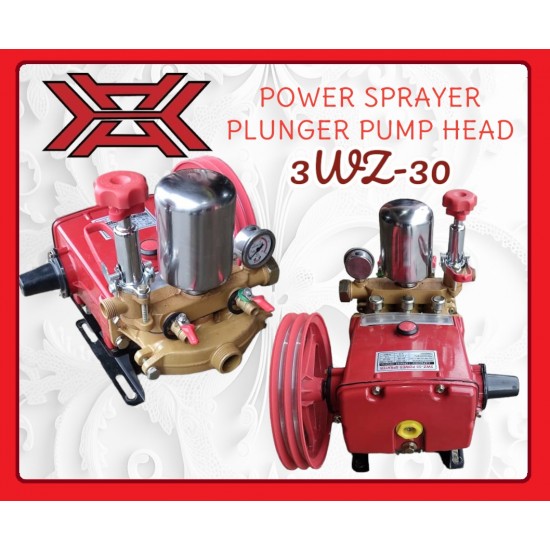 POWER SPRAYER PLUNGER PUMP HEAD 3WZ-30